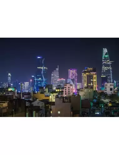 Tablou Skycrappers at Night