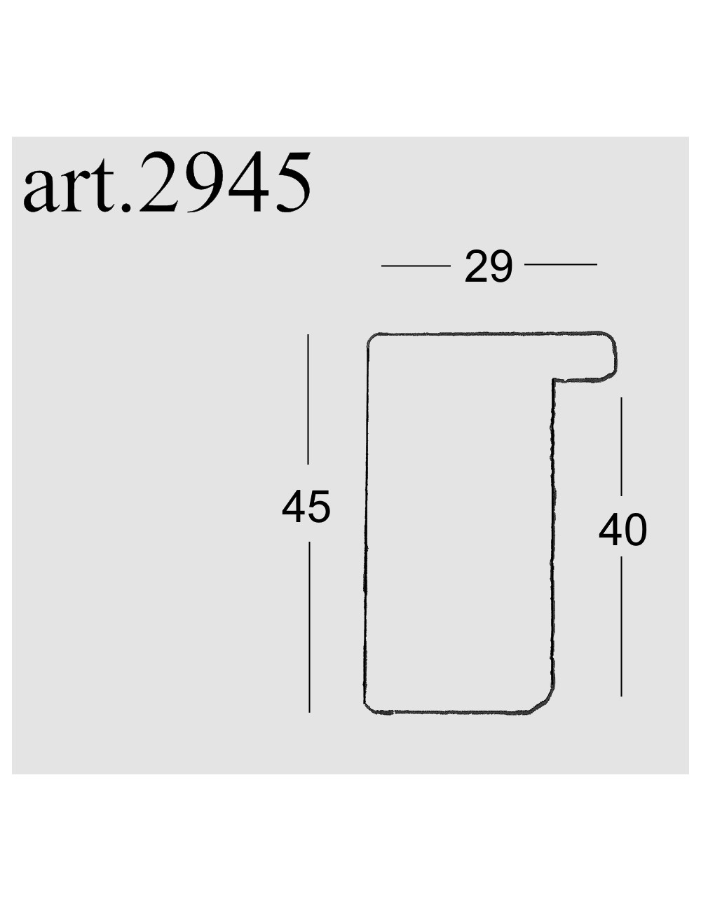 Rama model I2945 / B05ECO - CreativeArt.ro