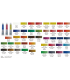 Marie's - Set 43 acuarele x 12 ml